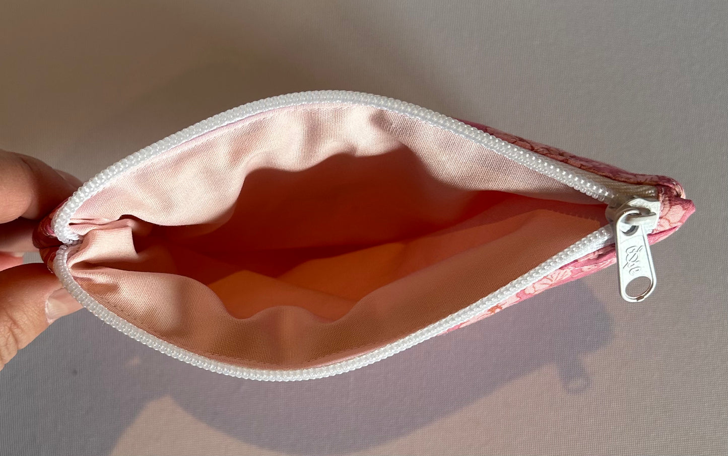 Pink Blossom medium pouch