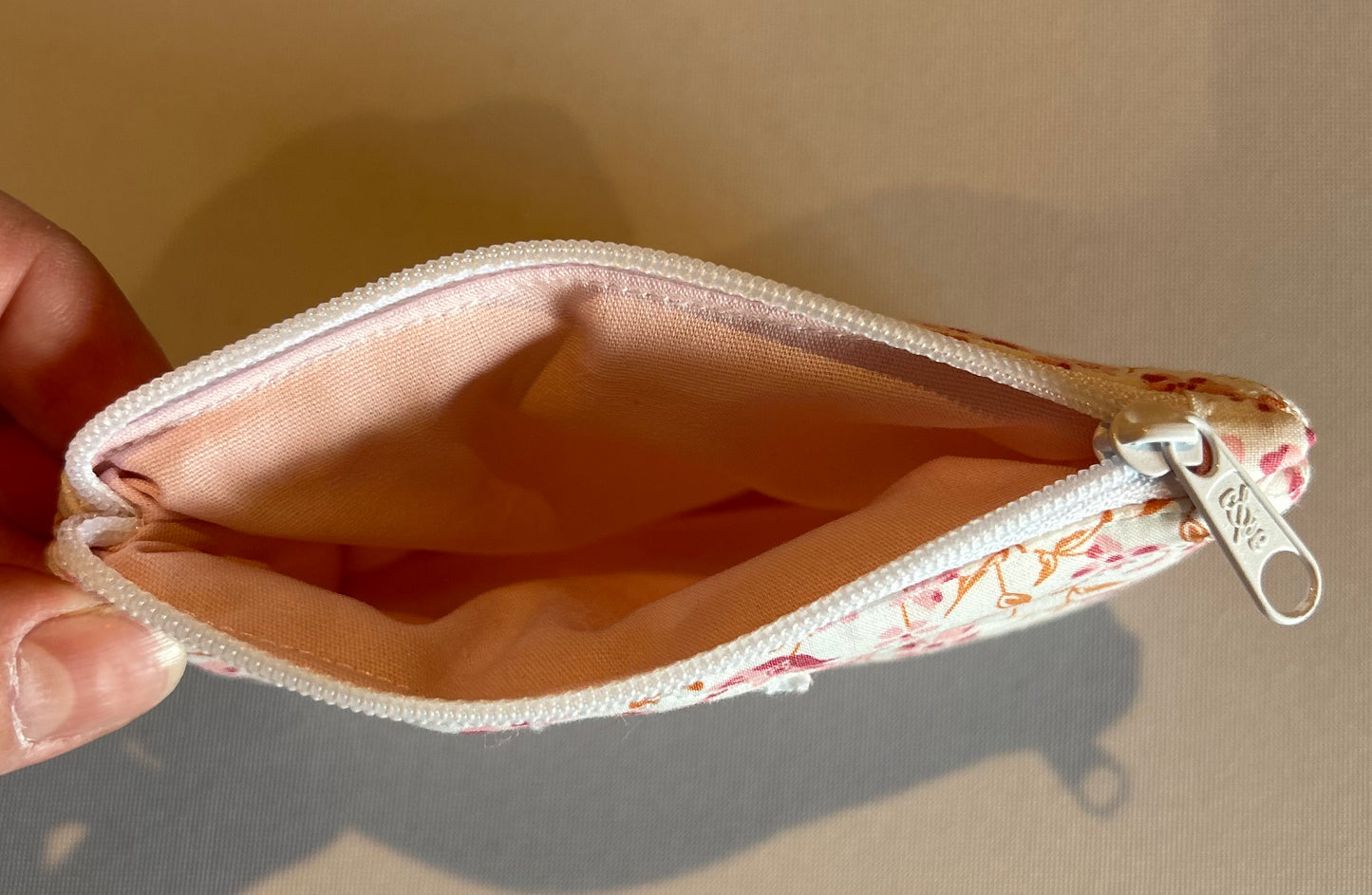 Blush Bloom small pouch