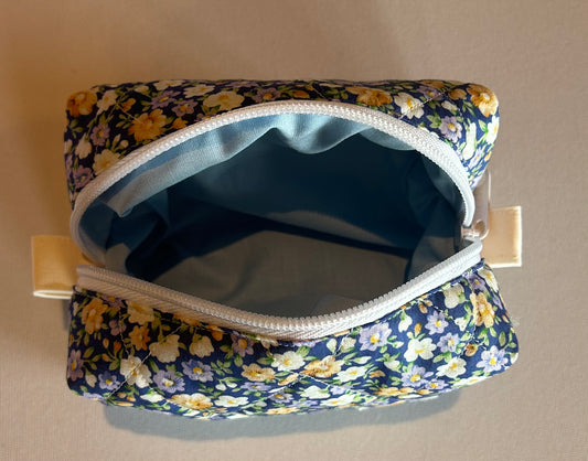 Wild Floral small makeup bag