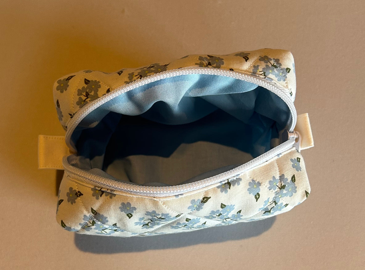 Calm Meadow small makeup bag