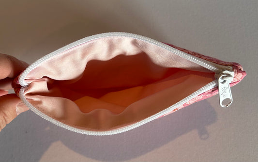 Pink Blossom medium pouch