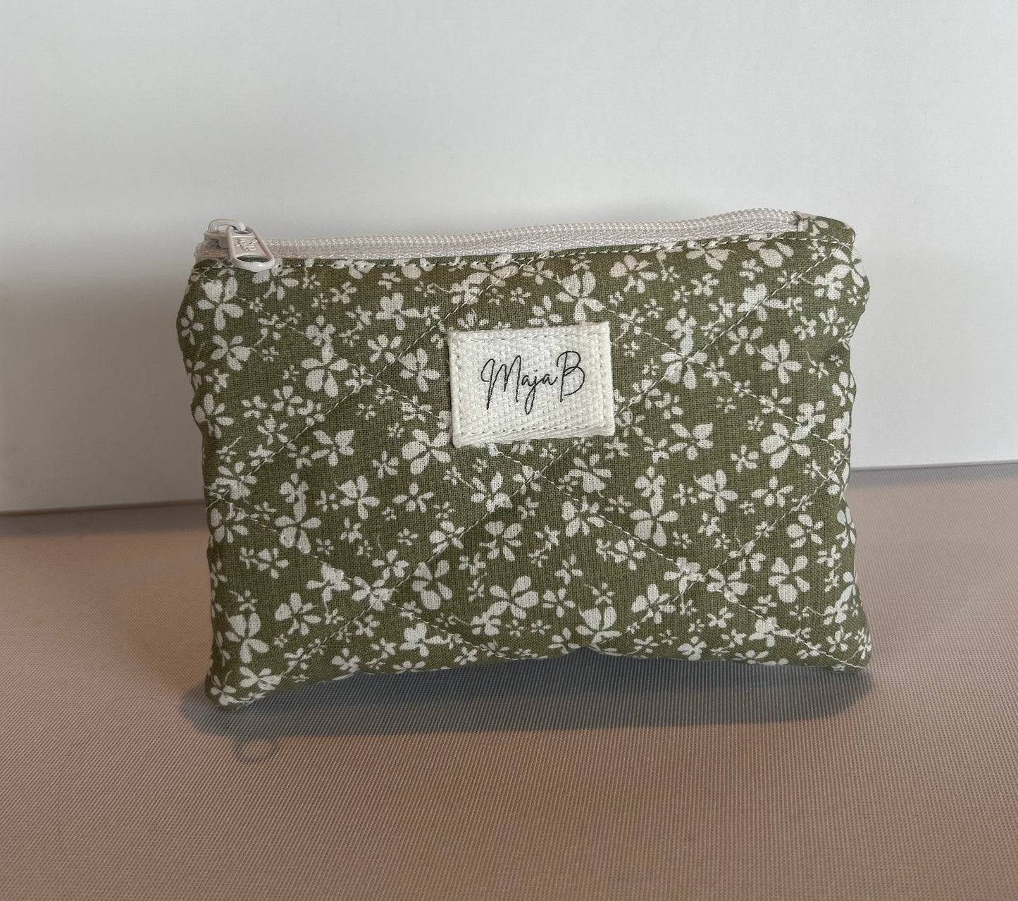 Olive Bloom small pouch