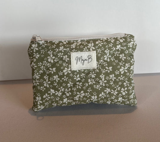 Olive Bloom small pouch