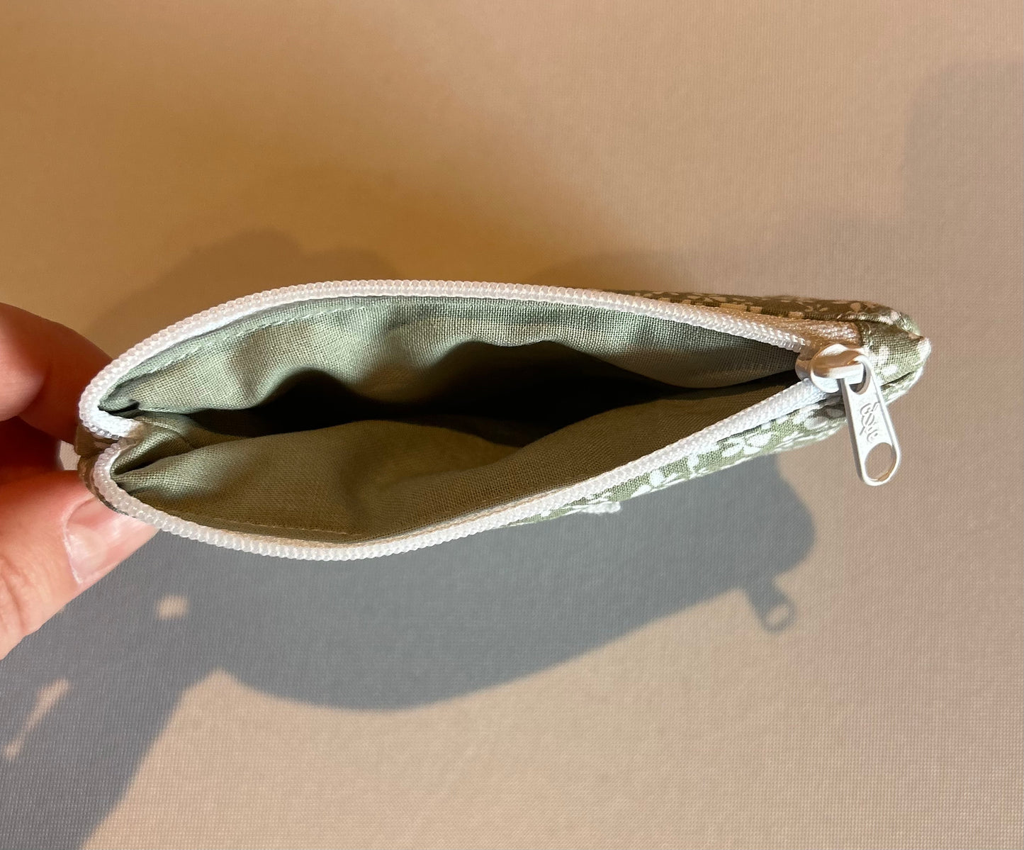 Olive Bloom small pouch