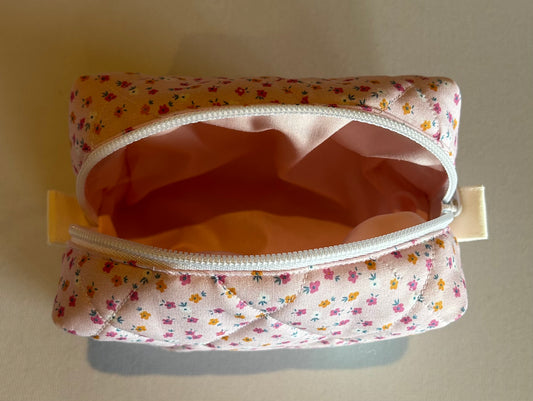 Blush Bloom small makeup bag