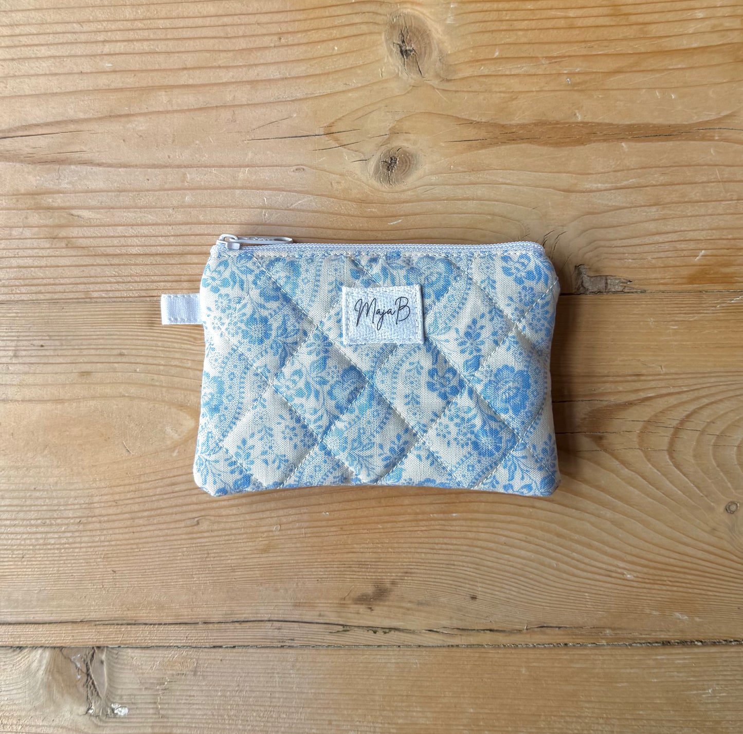 Vintage Blue nøkkelring-pung
